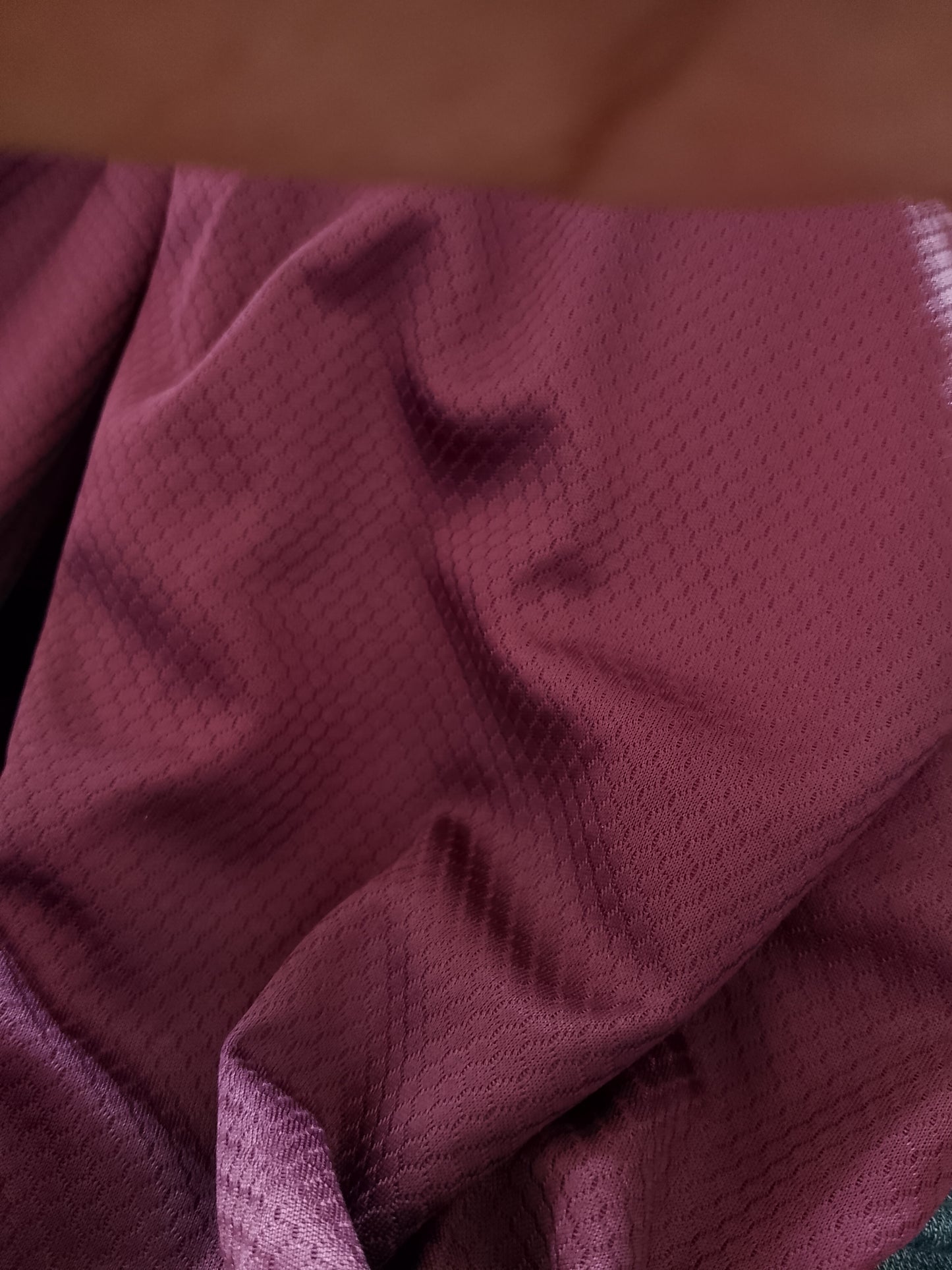 New Safari Waffle Design Tracksuit Set (Button shirt+Trouser) •Maroon