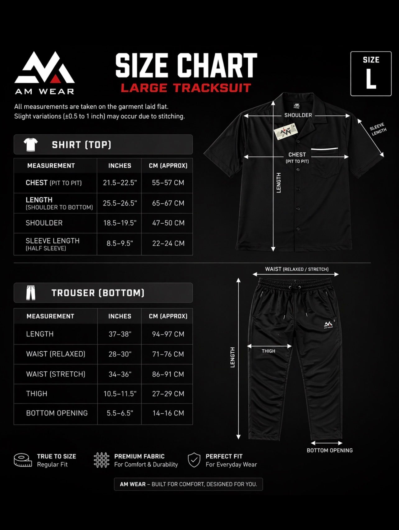 New Safari Blend Design Tracksuit Set (Button shirt+Trouser) • Blue Waffle O