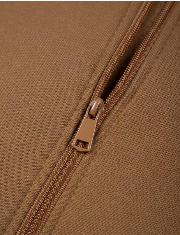 Mens Fleece Winter Warm Wear Tracksuit 230GSM - Brown 230Gsm