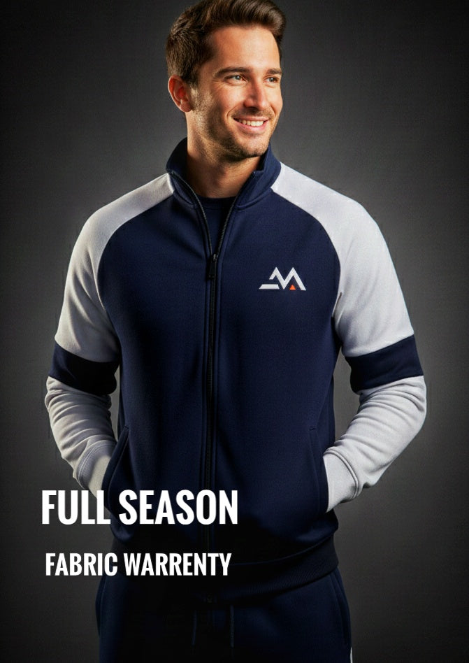 Winter Premium Blue AND WHITE Tracksuit – Signatures Special Edition - Blue White