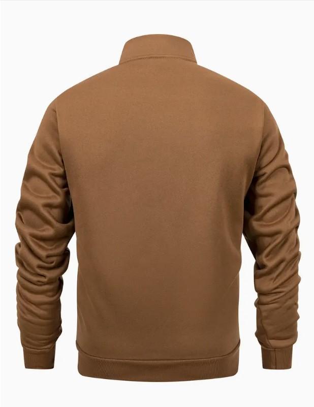 Mens Fleece Winter Warm Wear Tracksuit 230GSM - Brown 230Gsm