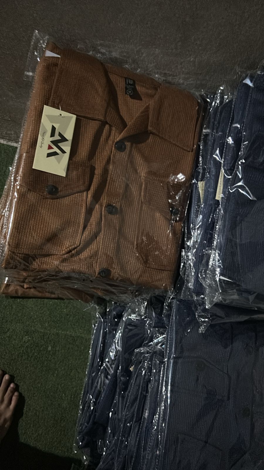Safari Tracksuit Set (Shirt+Trouser) • Bargandi Waffel O
