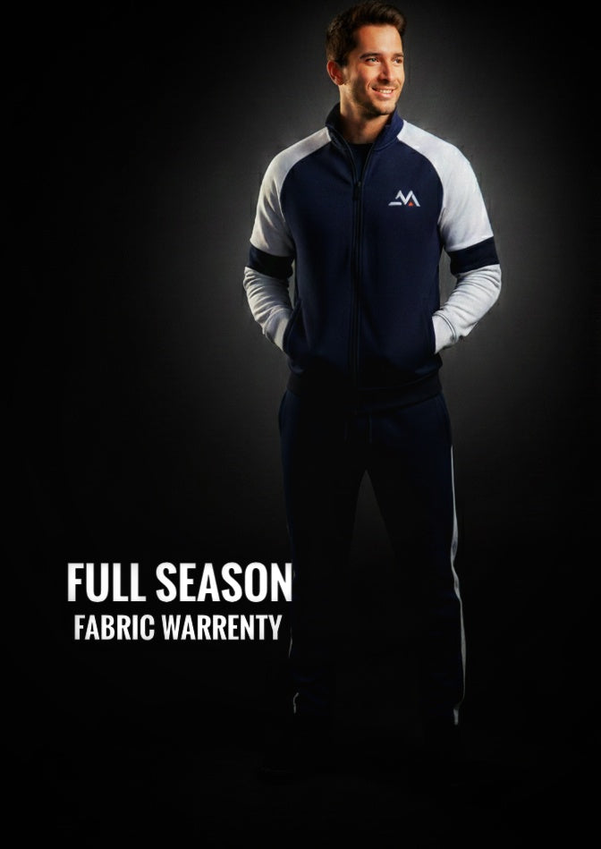 Winter Premium Blue AND WHITE Tracksuit – Signatures Special Edition - Blue White