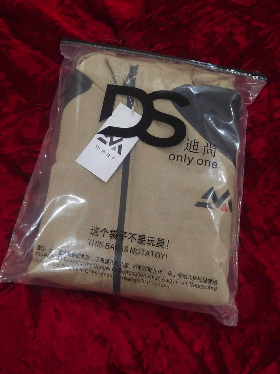 Winter Premium BROWN AND BLACK Tracksuit with free T-shirt -Special Edition -BEIGE BLACK