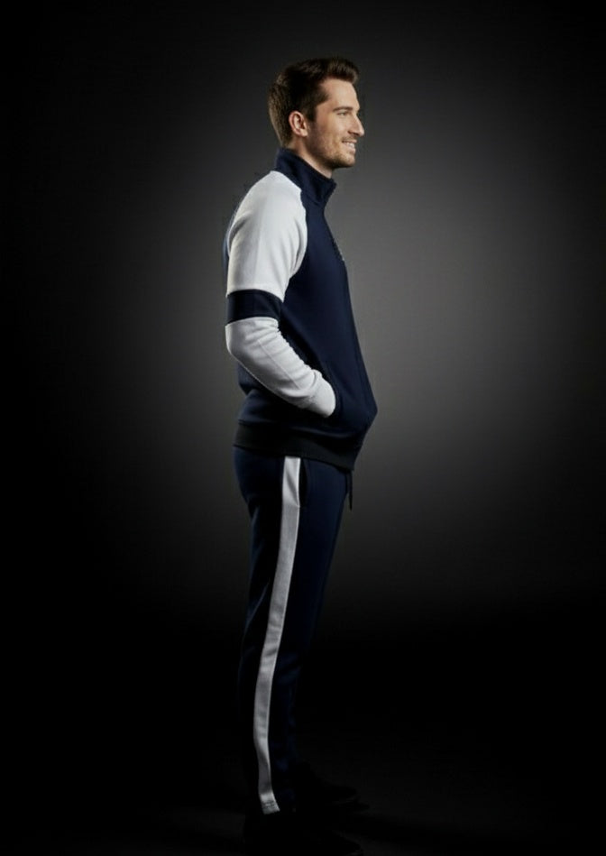 Winter Premium Blue AND WHITE Tracksuit – Signatures Special Edition - Blue White