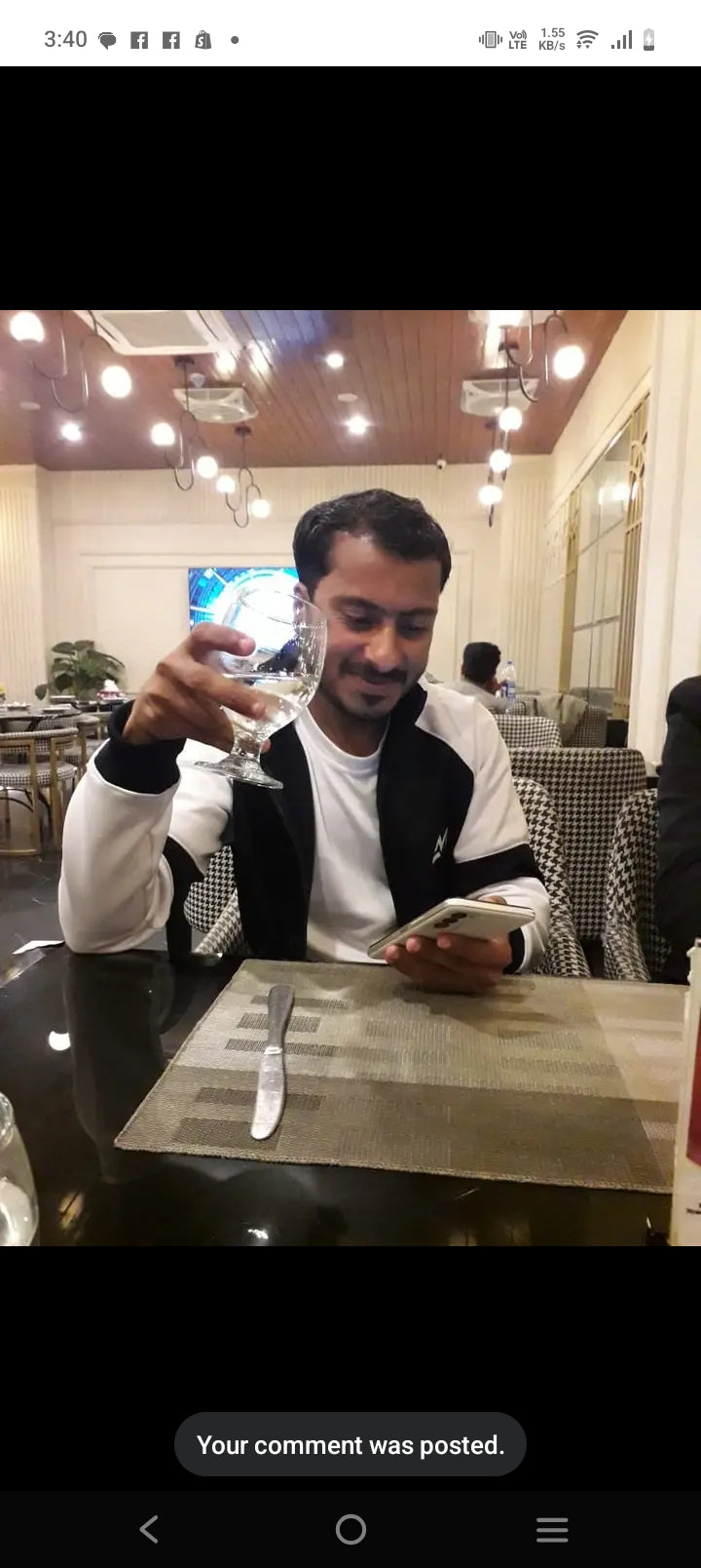 BUY 1 Get 1 Free Winter Premium WHITE AND BLACK Tracksuit With Free T-shirt–Total 2Tracksuits+ 2Tshirts - BLACK WHITE