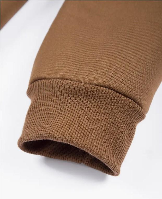 Mens Fleece Winter Warm Wear Tracksuit 230GSM - Brown 230Gsm