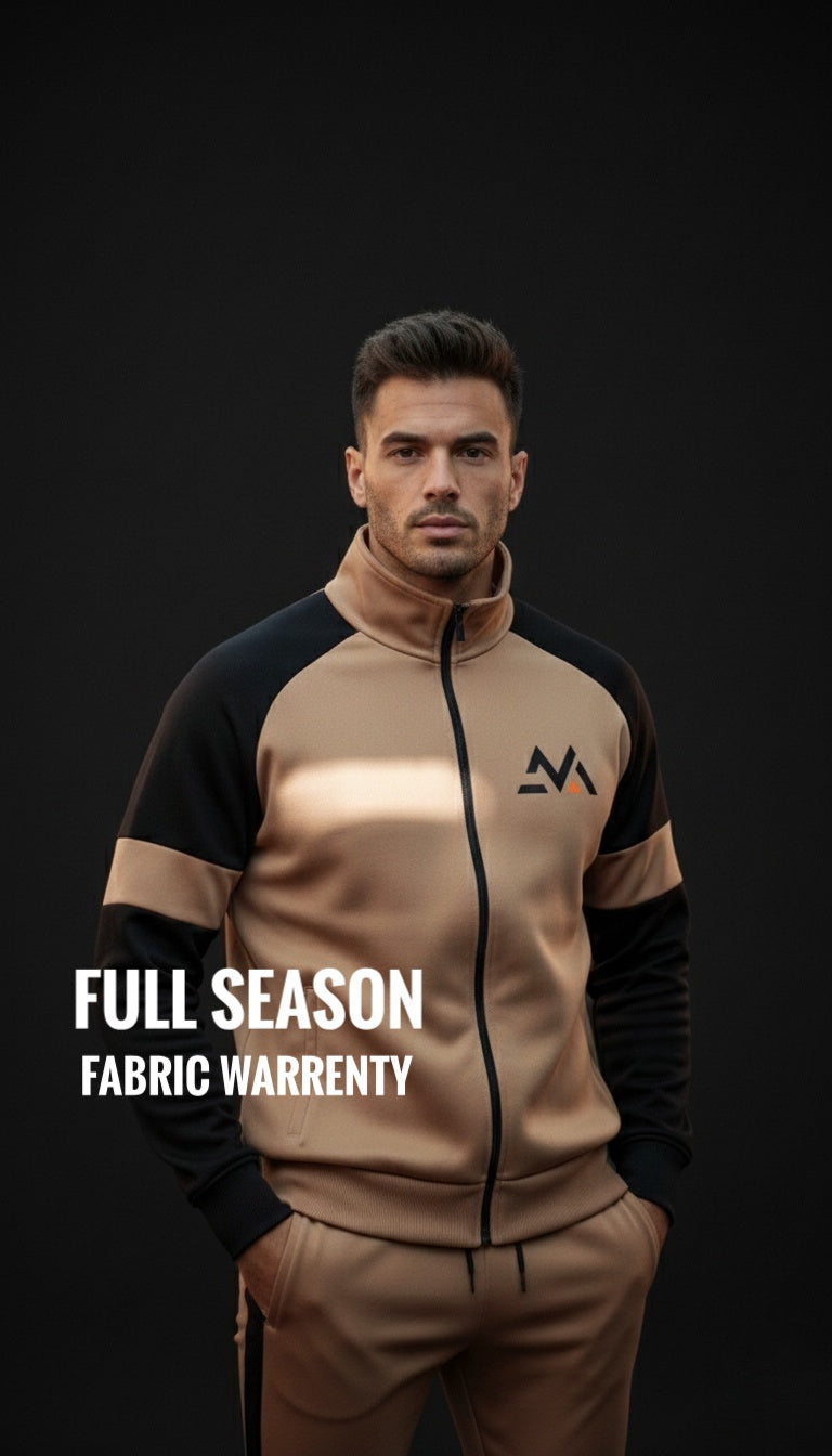 Winter Premium BROWN AND BLACK Tracksuit – Signatures Special Edition -BROWN BLACK